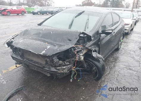 2015 Hyundai Elantra Sport from USA, damaged, VIN KMHDH4AH2FU237690
